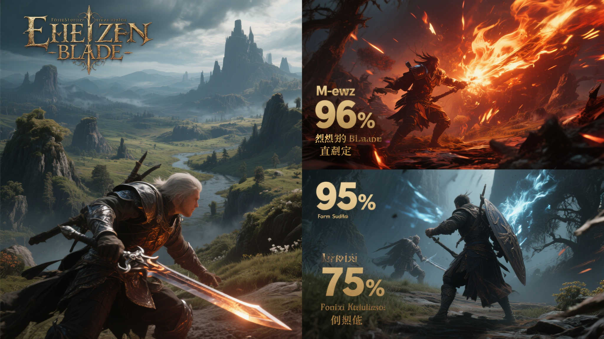 表现平平！动作RPG《烈焰之刃》PS5版M站评分仅75分